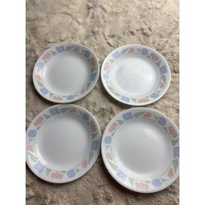 Corelle Friendship Bread/Dessert Plates 6.75" Set Of 4